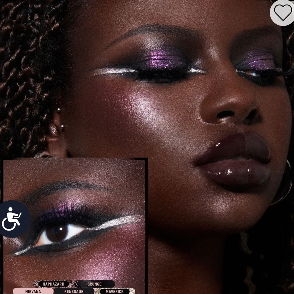 Huda Pretty Grunge Eyeshadow Palette shades every day & night glam-grunge hot af